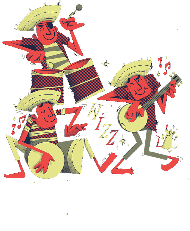 Hawaii Musical Ensemble Illustration - Hawaii Musical Ensemble Illustration (1200x825)