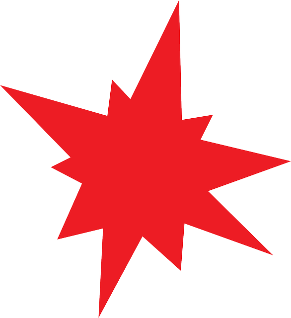Star Explosion Clip Art (586x640)