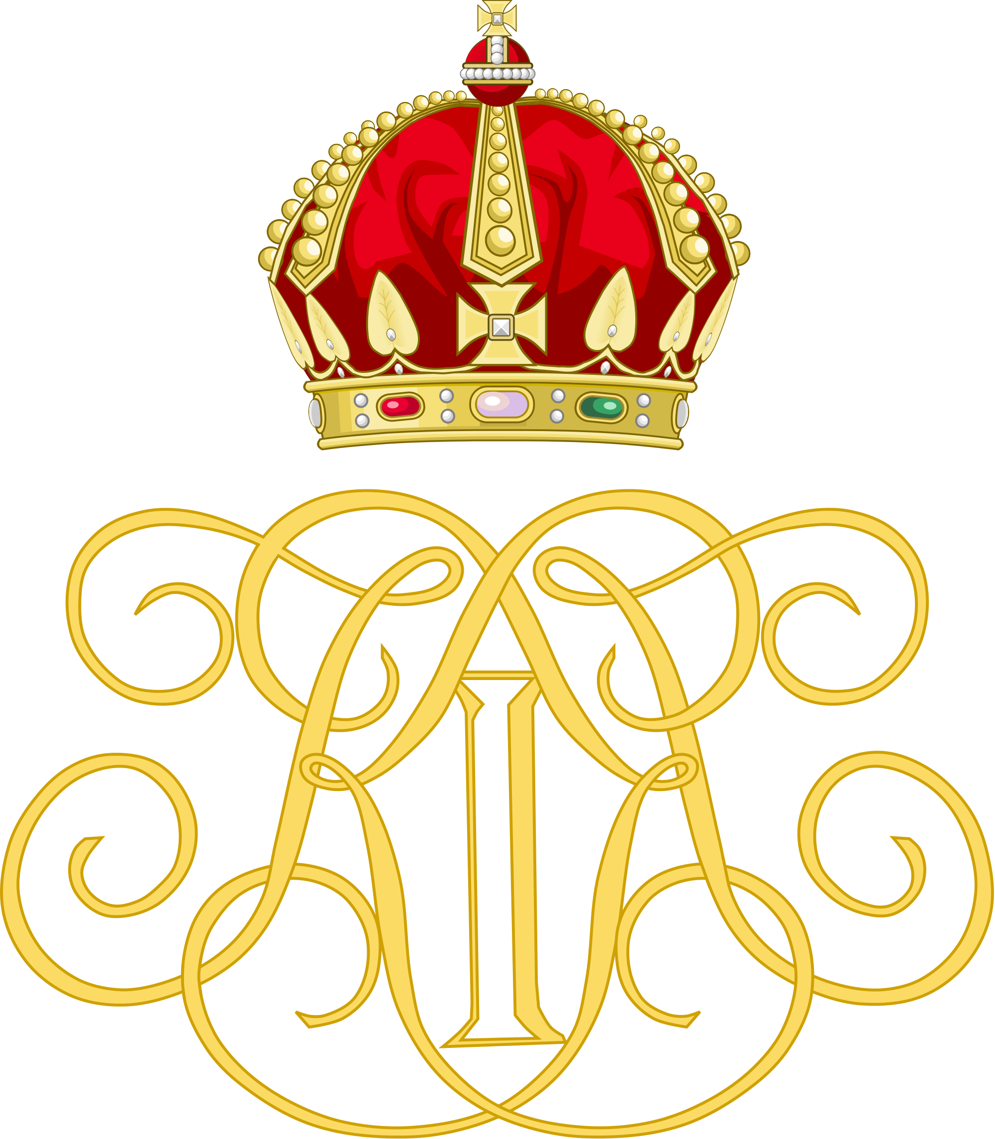 Open - Monogram Of The Duke And Duchess Of Gloucester (2000x2288)