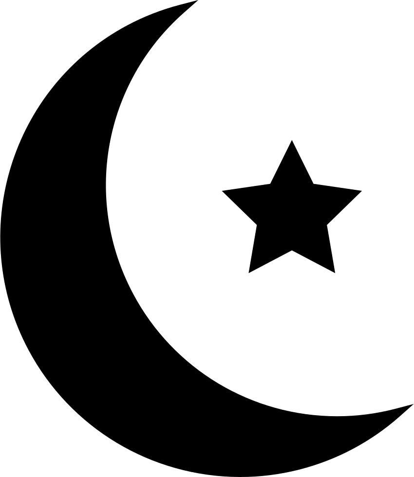 Islamic Crescent With Small Star Comments - Dragon Ball Star Gif (850x980)