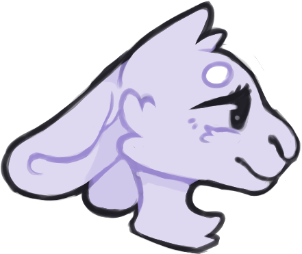 Small Rabbit By Star-jeiiy - Cartoon (472x414)