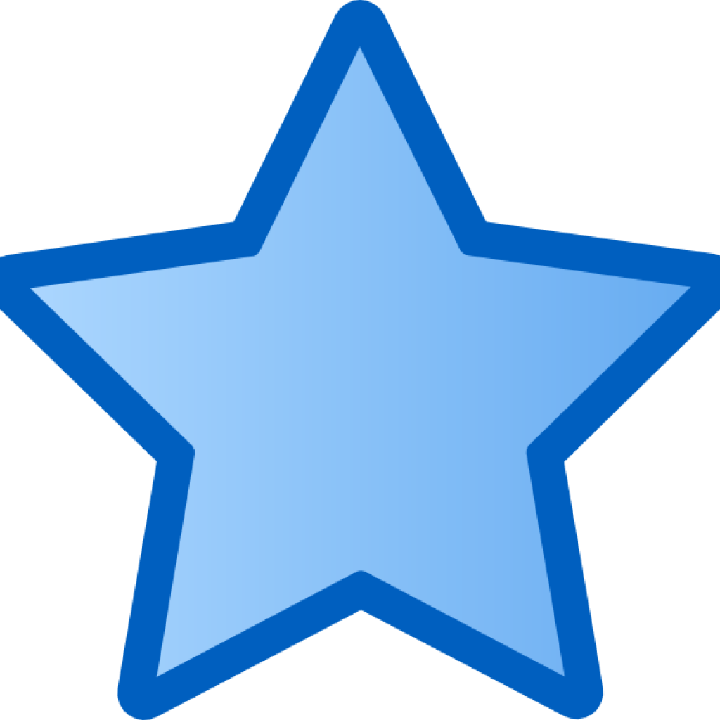 Star Outline Clipart Blue Star Clip Art At Clker Vector - Cmyk Screen Printing Set Up (1024x1024)