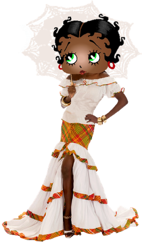 Betty Boop Salsa Dance Festival Photo By Khunpaulsak - Black Betty Boop Christmas (296x480)
