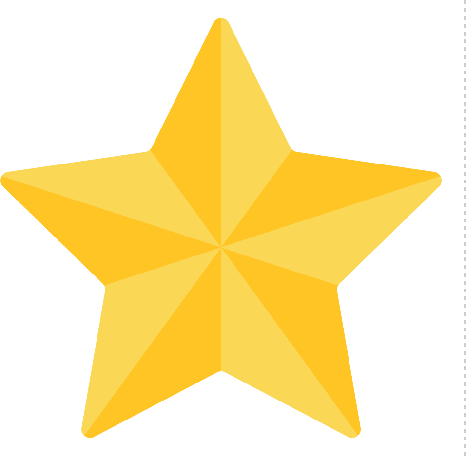 Gold Star Images - Star Transparent Background (1000x936)