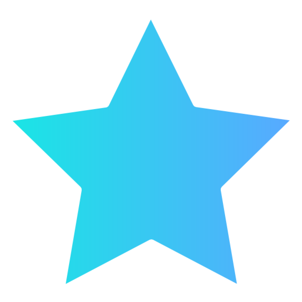 Blue Star Clipart White Blue Star Clip Art At Clker - Blue Star Transparent Background (1024x1024)