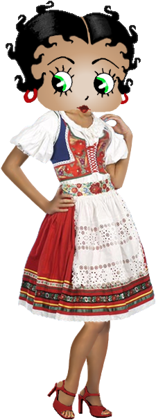 Betty Boop The Kukeri Festival Photo By Khunpaulsak - Betty Boop (284x620)