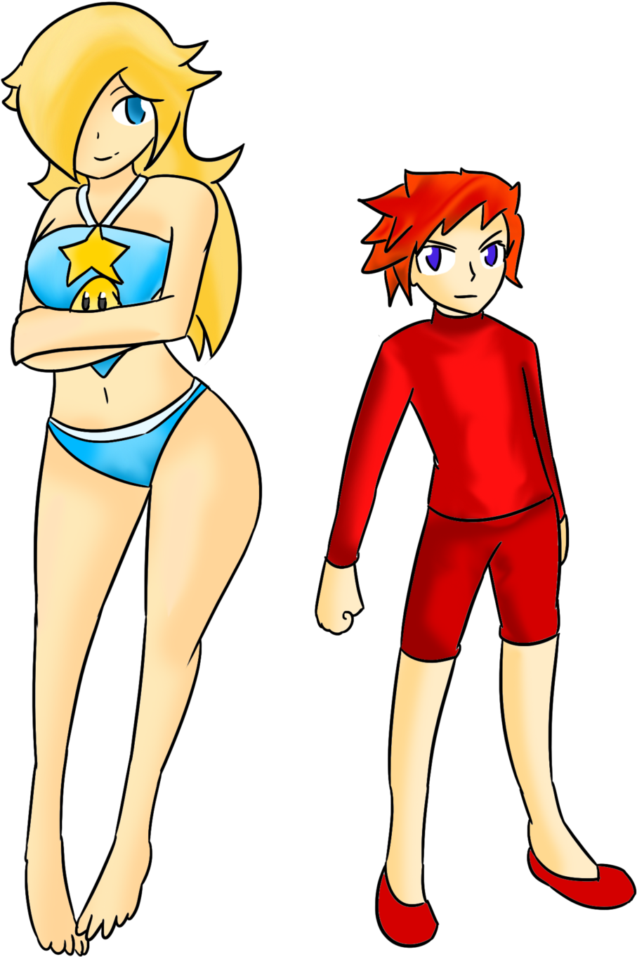 Rosalina And Roy - Art (1024x1494)