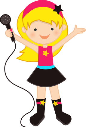 Music Clipartstar Clipartrock - Pop Star Clipart Png (286x422)