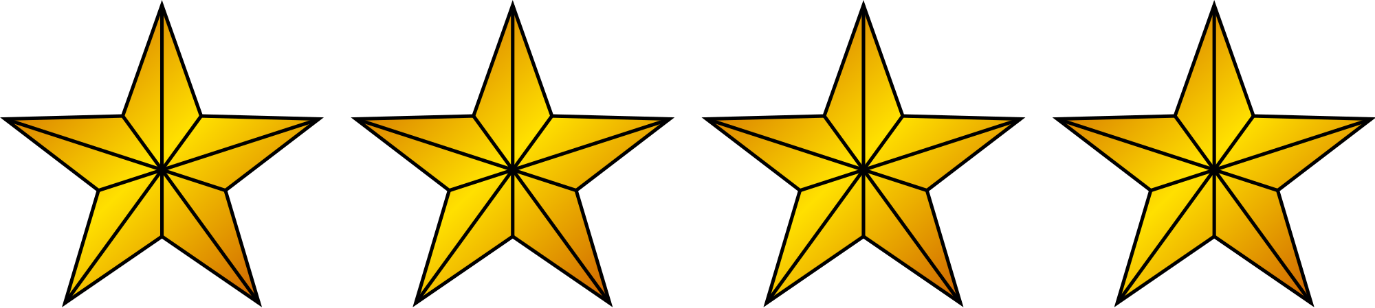 Open - 4 Gold Stars (2000x449)