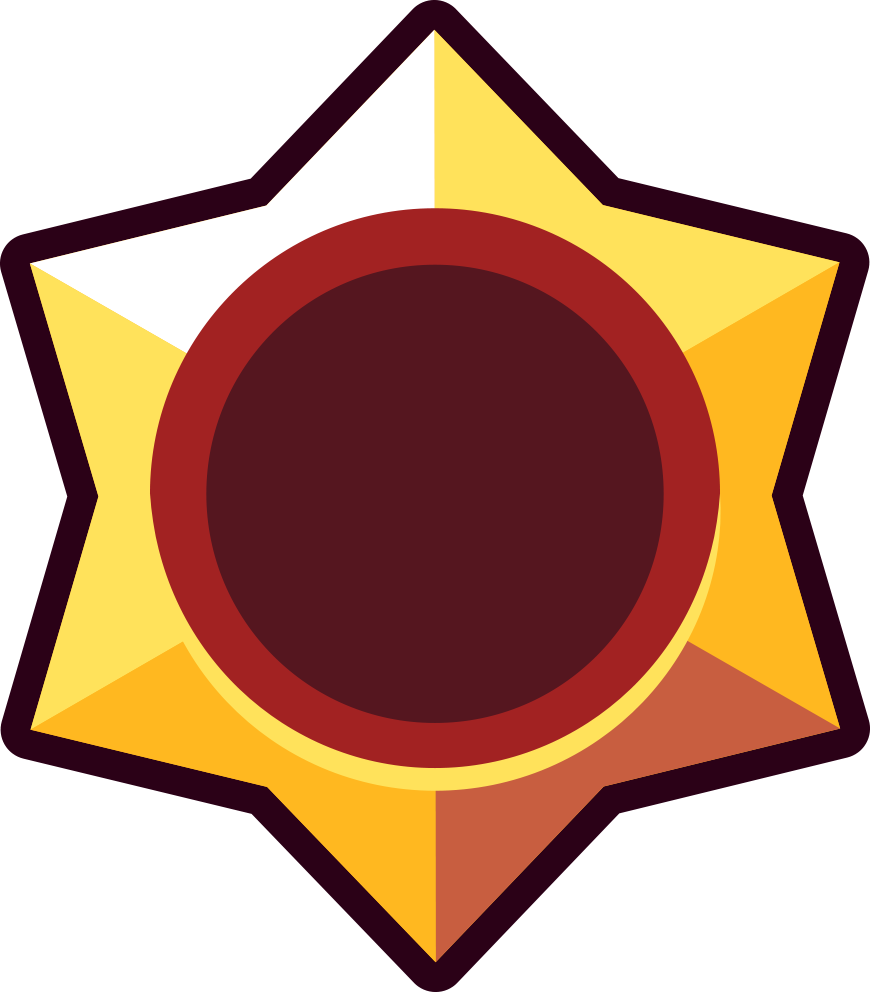 Gold Star Empty - Circle Empty Png (870x992)