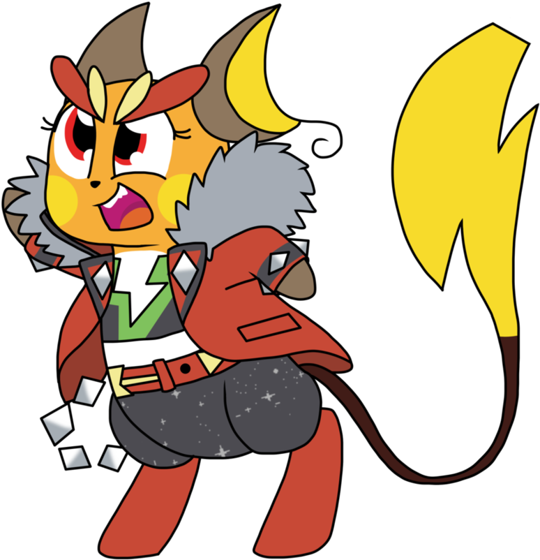 Rockstar Raichu By Ashleigharts - Cartoon (927x861)