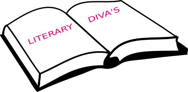 Diva Logo Clip Art - Black And White Books (600x293)