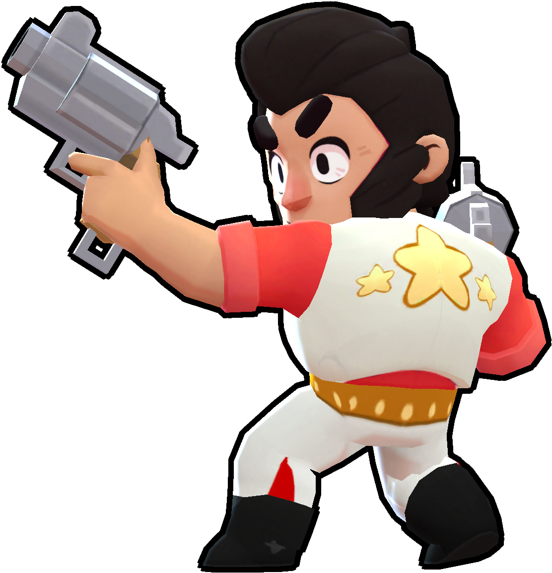 Colt Skin-rockstar - Brawl Stars Colt Skin (1158x1206)