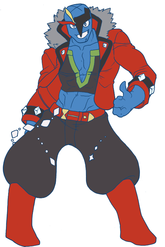Rock Star Sawk - Illustration (532x800)