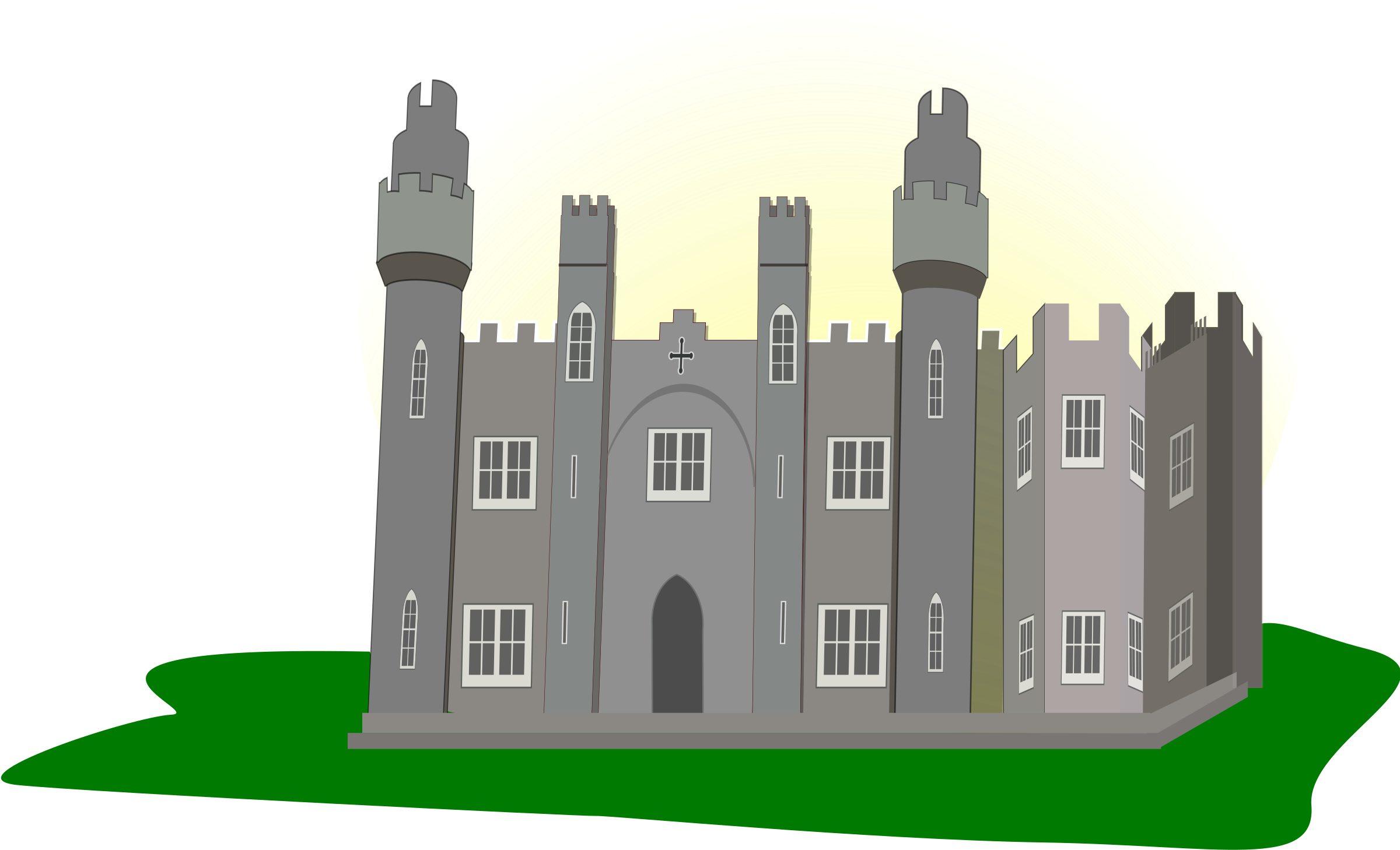 Clipart - - Castle Clip Art (2400x1836)