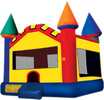 Royal Castle Bounce House - Bounce House Png (362x346)