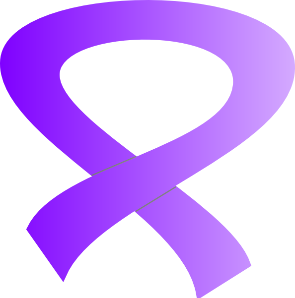 Purple Scarf Clip Art At Clker - Purple Scarf Clipart (594x601)