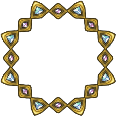 Frame Gold Star Jeweled Chain - Bracelet (400x400)