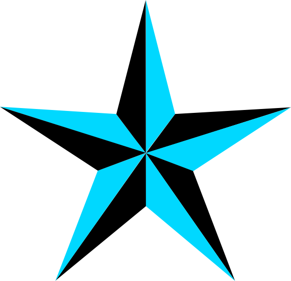 Nautical Star Clip Art (600x580)