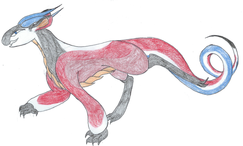 Mmclavis 9 - Dragon Soda - Ota - Closed By Diamione - Sketch (800x481)