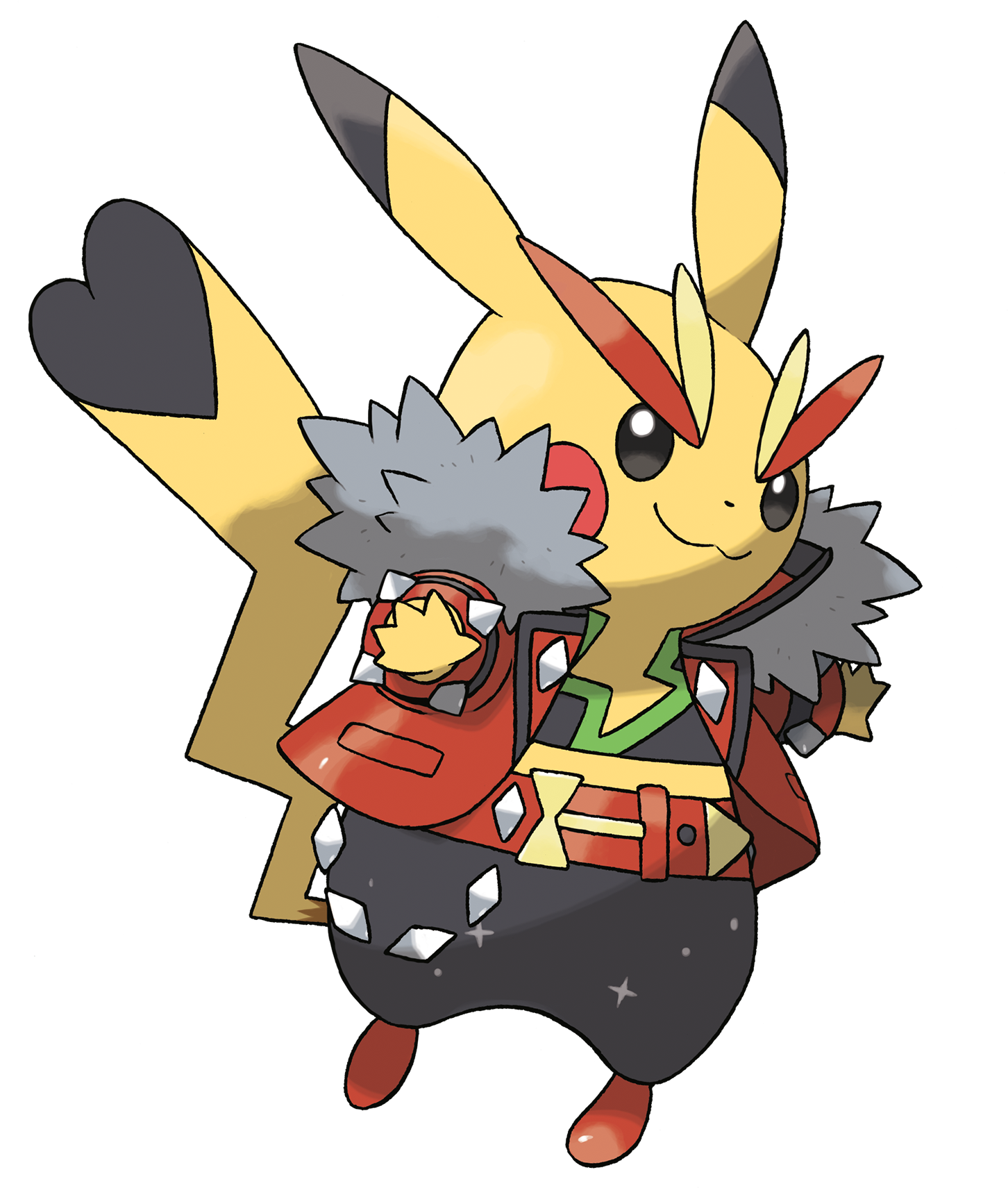 Pikachu Rock Star - Pikachu Rock Star (1509x1789)