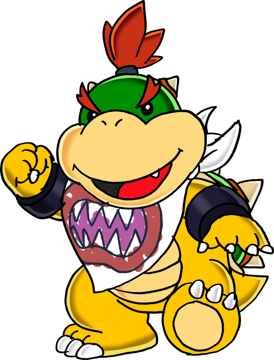 Cartoon Bowser Jr (900x1182)