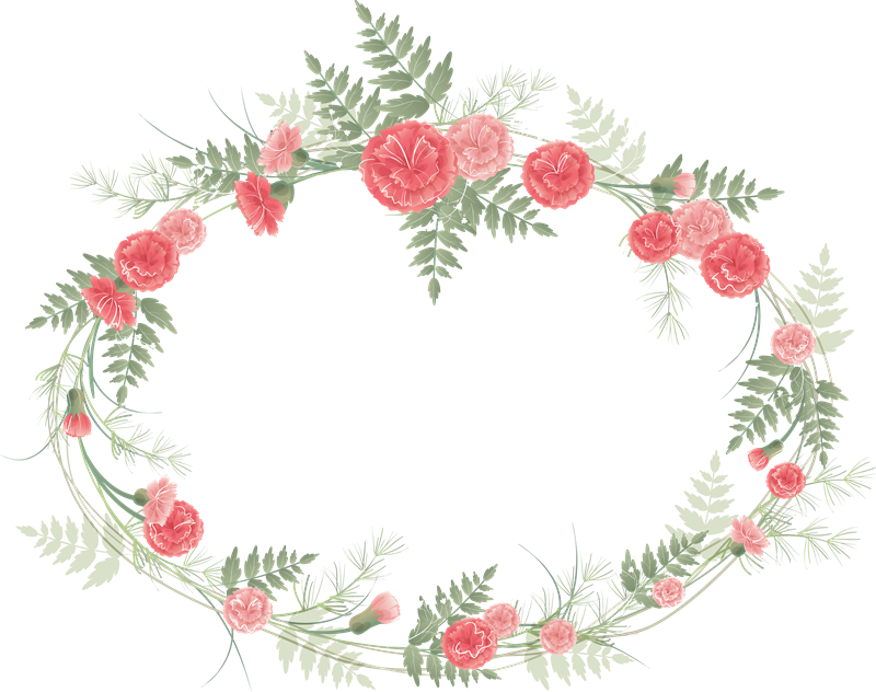 Marcos Photoscape Plantillas Para Adornar Marcos Para - 小 清新 花圈 (800x632)