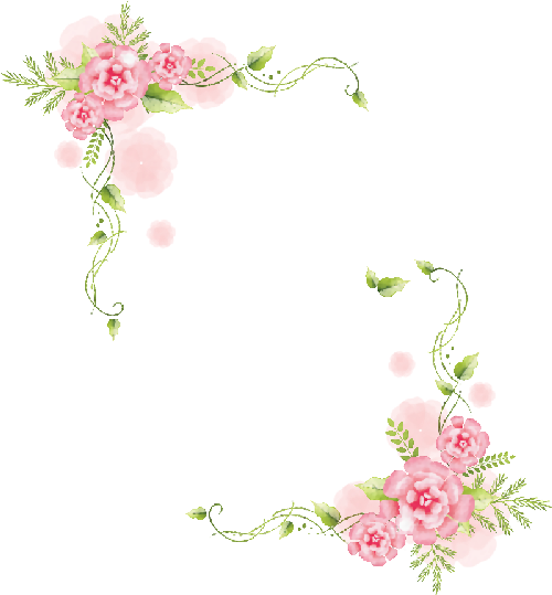 Flores Png - Imagenes De Marcos De Flores Vintage (500x539)