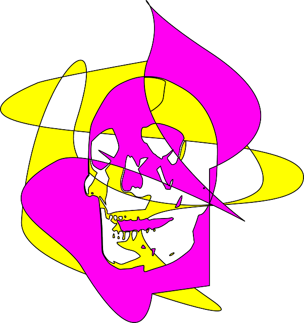 Head, Drawing, Skull, Death, Mort, Abstract, Artistic - Head, Drawing, Skull, Death, Mort, Abstract, Artistic (602x640)