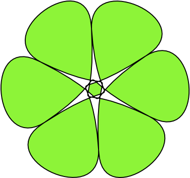 Light Green Flower Clip Art At Clker Com Vector Clip - Clip Art Green Flower (600x352)