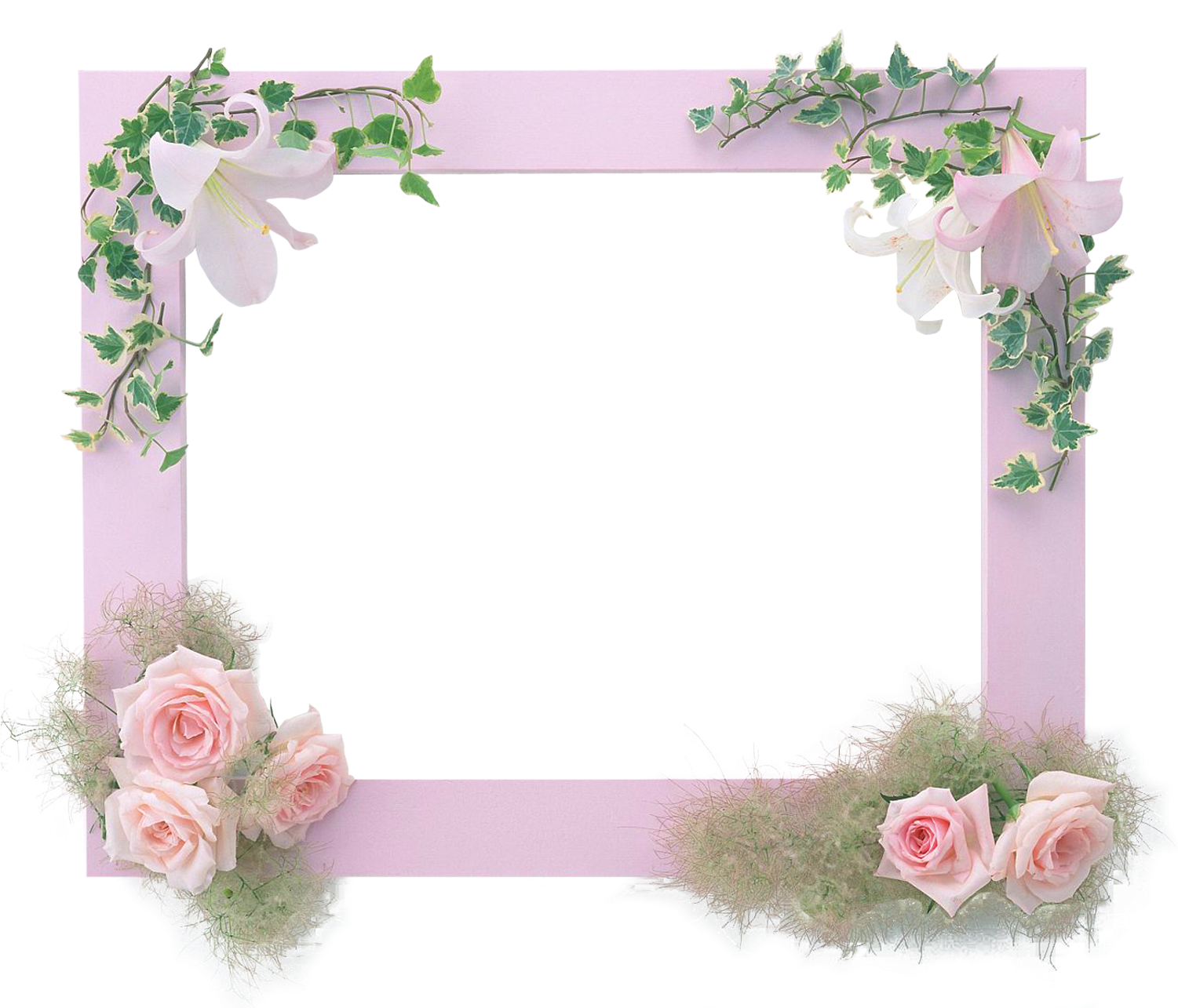 Marcos Para Fotos Con Flores Marcos Para Fotos Con Flores 1500x1400 Png Clipart Download