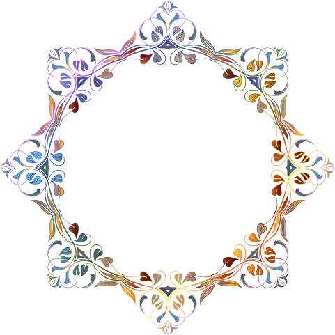Floral Border Png Transparent Image Pngpix - Floral Frame Png (500x500)