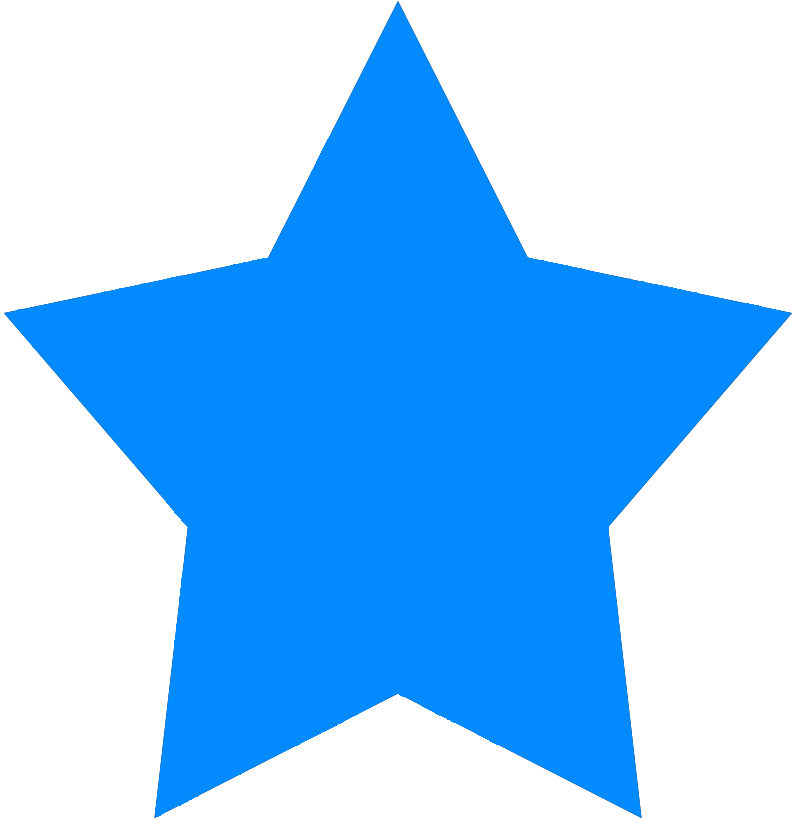 Color Star Cliparts - Red Star Sticker (861x908)