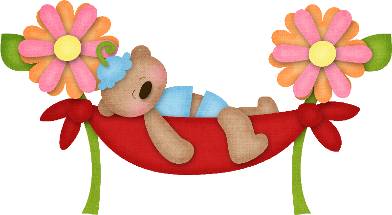 Osos Para Manualidades - Cinta De Flores Png (802x441)