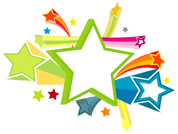 3d Vector Stars - Turma Do Balão Mágico (600x451)
