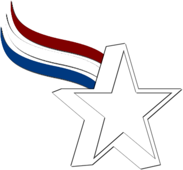 Red And Blue Star (600x558)