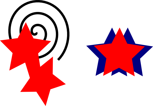 Red And Blue Stars (600x416)