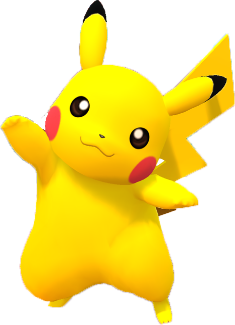 Pikachu - Super Smash Bros Pikachu Png (466x643)
