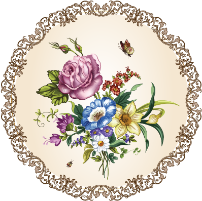 Flower Border 500*500 Transprent Png Free Download - Flower Border 500*500 Transprent Png Free Download (500x500)
