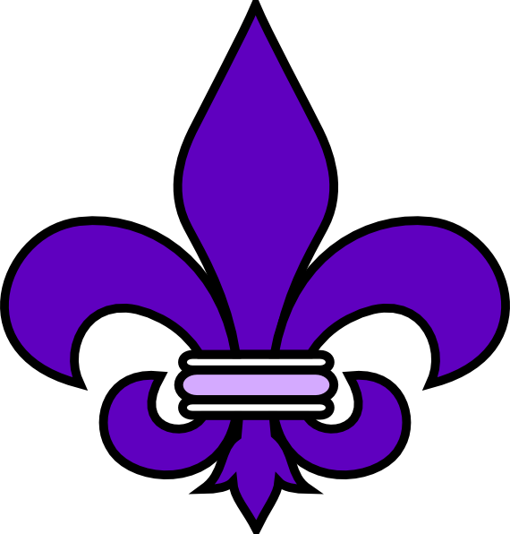 Fleur De Lis Clip Art (570x596)