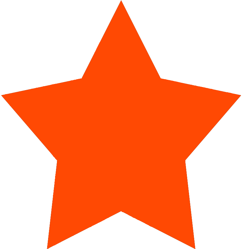 Star - Red Star Sticker (861x908)