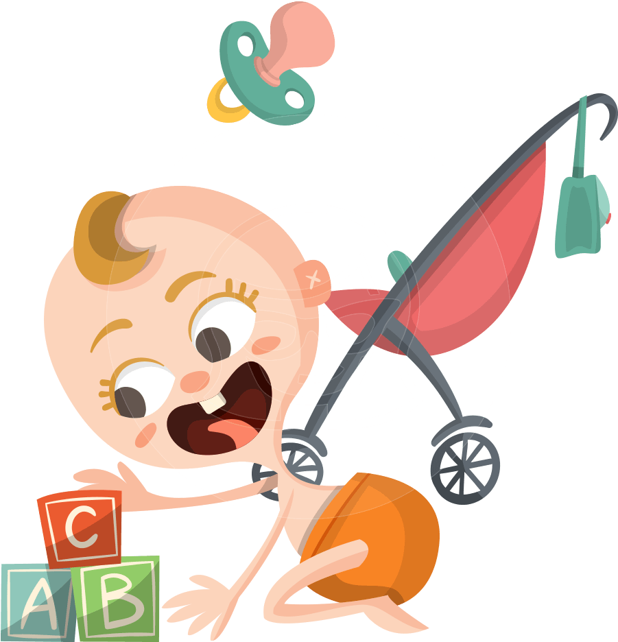 A Baby-themed Vector Graphic Pack Containing Various - Cartoon (1048x1106)