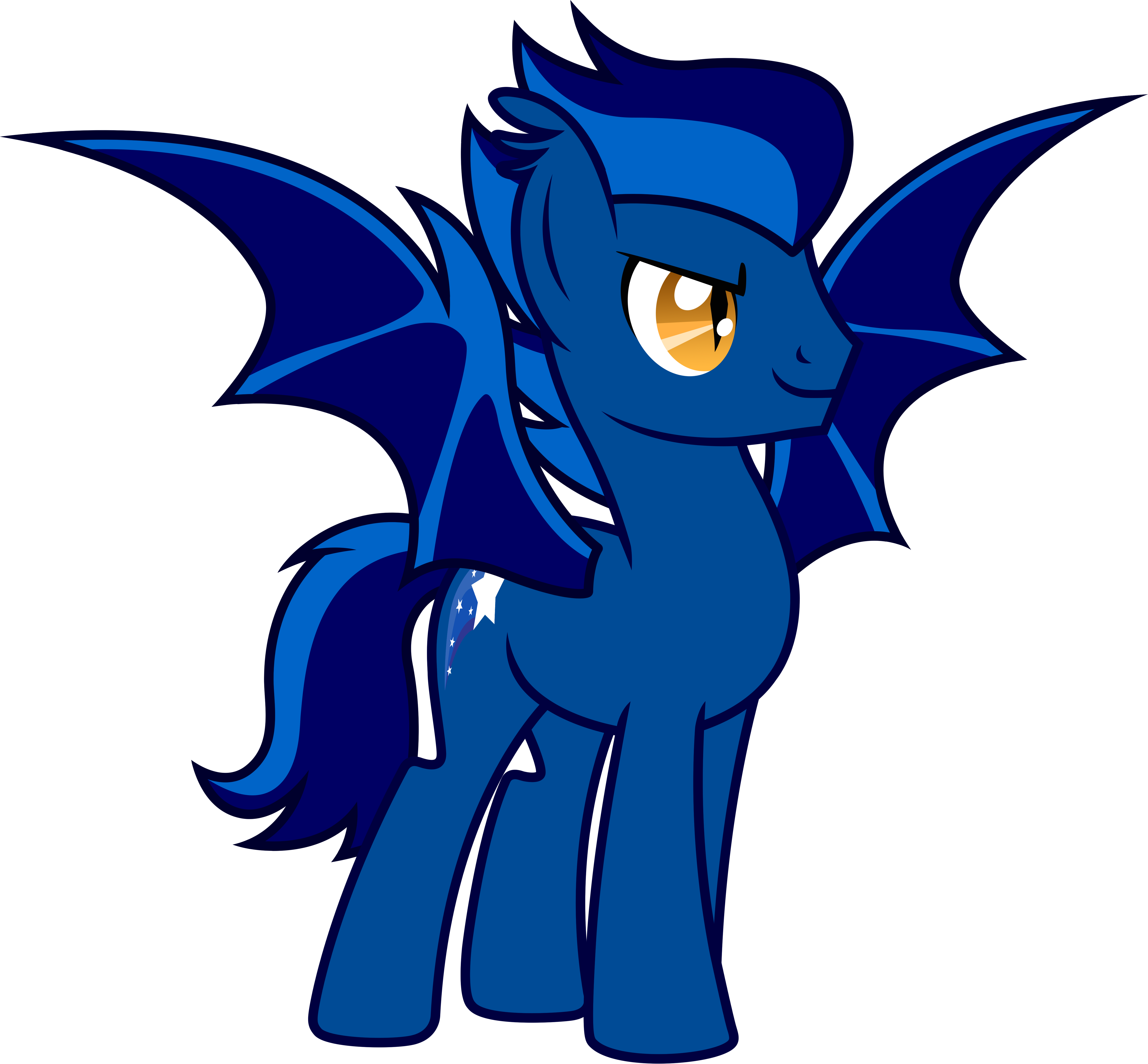Shooting Star By Shootingstarajm - Shooting Star Bat Pony Oc (5360x4967)