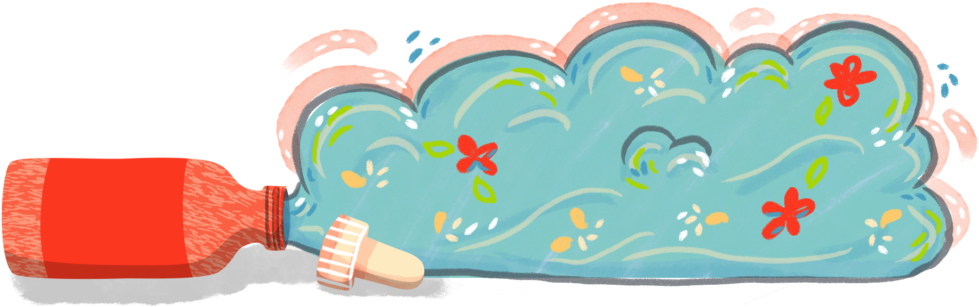 Aromatherapy - Cartoon Fármacia Png (1024x341)