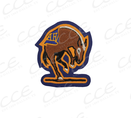 Alamo Heights Hs Mule Sleeve Mascot - Bison (500x500)