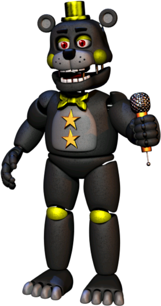 Rockstar Nightmare By Thefnafeditingmaster - Fnaf 6 Lefty (814x982)