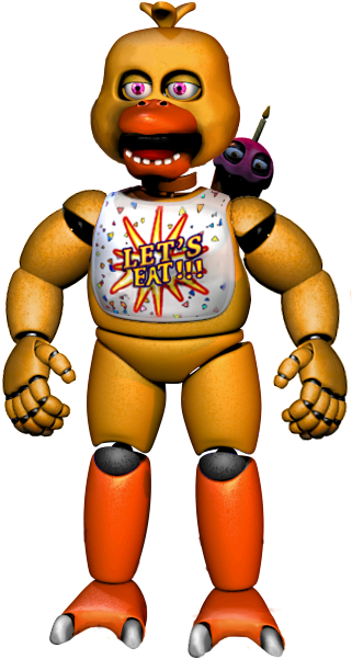 Rockstar Classic Chica By 133alexander - Five Nights At Freddy's 6 Rockstar Chica (378x600)