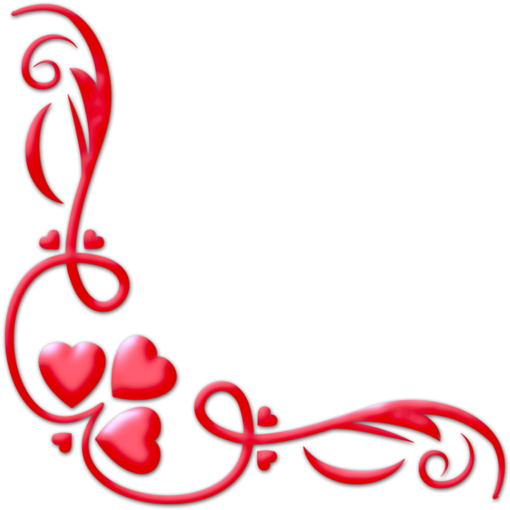 Valentine Transparent Background Image - Сердечки Рамка Png (1024x768)