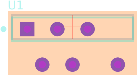 Power Integrations Top271eg Footprint - Circle (601x301)