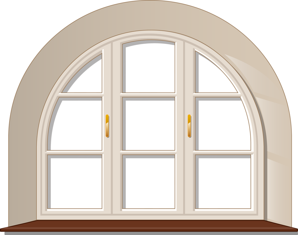 Scenery Clipart Window - Arch (1024x805)